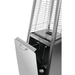 Nerezový plynový zářič Cheops 10,5kW