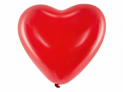 Latexové balóniky pastelové Srdce 6ks 40cm