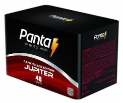 Pyrotechnika záhradný ohňostroj na jedno odpálenie Jupiter 48 rán kaliber 30 mm
