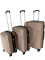 Sada cestovních zavazadel hnědá 3ks