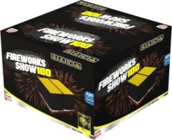 Kompaktný ohňostroj Fireworks Show F2 100 rán / 30 mm