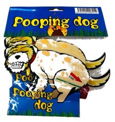 Dětská zábavní pyrotechnika Pooping dog 2ks