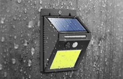 Solární lampa se snímačem pohybu - 48 LED