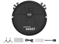 Úklidový výkonný robot černý