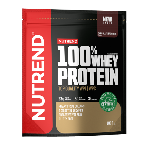 100% Whey Protein Nutrend 1000g - Příchuť: čokoláda+lískový ořech