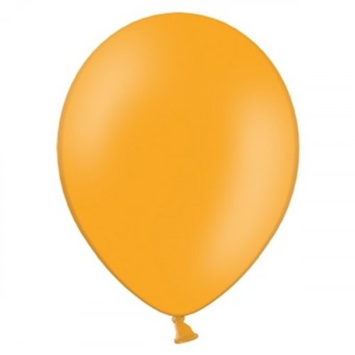 Latexové balóniky pastelové oranžové 30cm - 10ks