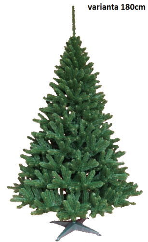 Umělý vánoční stromek Smrk - Výška stromku: 180cm