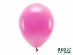 Latexové balónky pastelové Eco - fuchsiová 10ks 30cm