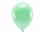 Latexové balónky metalické Eco - mint 10ks 30cm