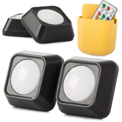 Dálkové bezdrátové světlo RGB led 2ks Dálkové bezdrátové světlo RGB led 2ks