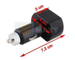 Voltmetr do auto zapalovače 12V/24V