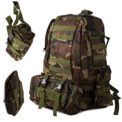 Vojenský survival batoh 48,5l zelený Vojenský survival batoh 48,5l zelený