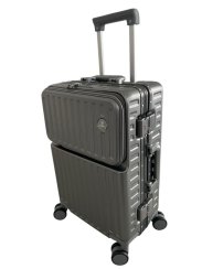 Prémiová sivá príručná batožina