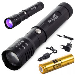 Taktická baterka CREE XP-E Q5 UV LED Taktická baterka CREE XP-E Q5 UV LED