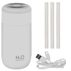 Mini USB zvlhčovač ultrazvukový 300ml