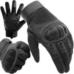 Taktické rukavice L čierne