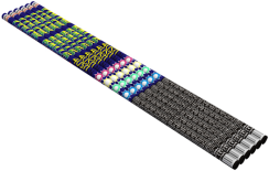 Římská svíce Color balls 40 ran 6ks