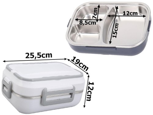 Elektrický obědový box 40W bílý