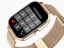 Chytré hodinky smartwatch s bluetooth - Barva: Zlatá
