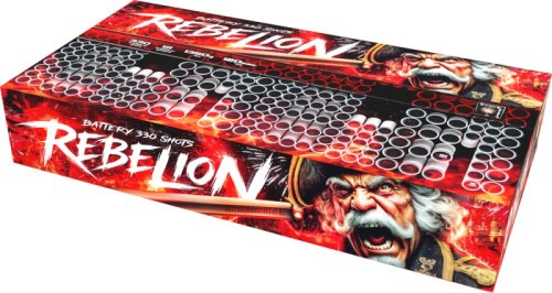 Kompaktný ohňostroj Rebelion 330 rán / multikaliber