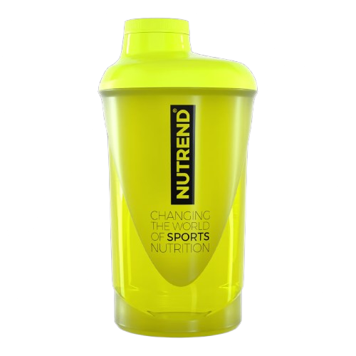 Šejkr se sítkem žlutý Nutrend 600ml
