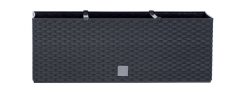 Samozavlažovací truhlík RATO CASE antracit 50cm