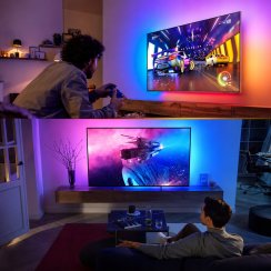 Inteligentní led páska pro ambientní osvětlení televizoru nebo monitoru 45–60''