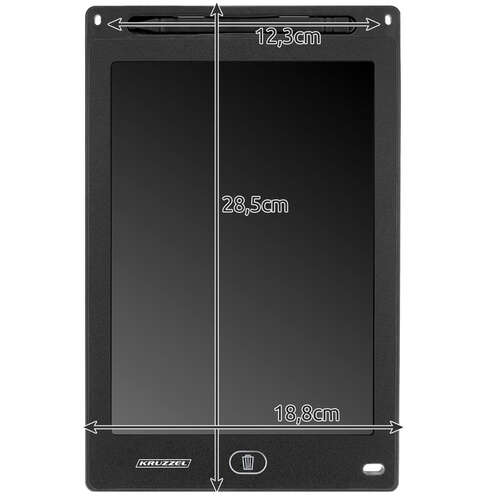 Grafický tablet XXL na kreslení se stylusem černý