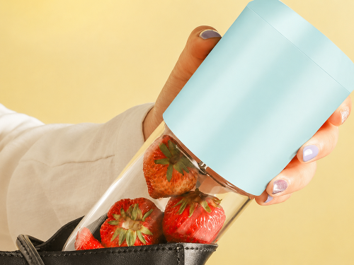 Bezdratový mixér na smoothie - Barva: Světle modrá