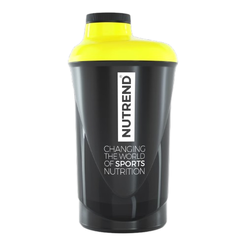 Šejkr se sítkem černý Nutrend 600ml