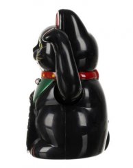 Čínska mačacie figúrka čierna