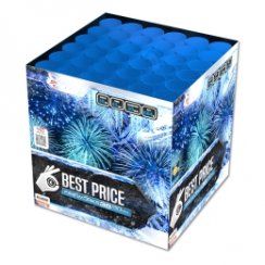 Kompaktní ohňostroj Best price Frozen 36 ran / 30 mm