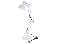 Stolní nastavitelná lampa bílá