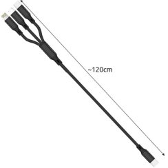 USB nabíjecí kabel 3v1