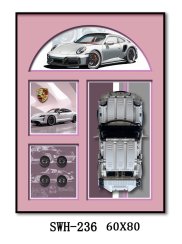 Obraz s modelom LEGO Porsche 911