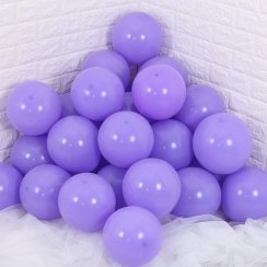 Latexové balónky pastelové fialové 30cm - 10ks