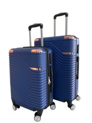 Sada cestovních zavazadel modrá 2ks