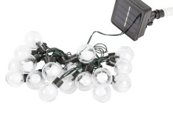 Solárne záhradné girlanda 20 LED