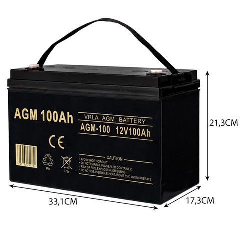 Baterie AGM 12V 100AH