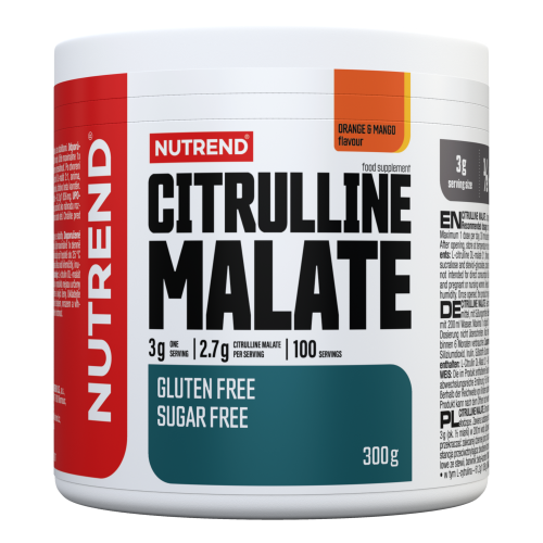 Citrulline Malate 300g Nutrend - Príchuť: pomeranč+mango