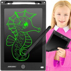 Grafický tablet XL na kreslení se stylusem černý