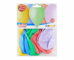 Latexové balónky Premium 5ks světlé barvy