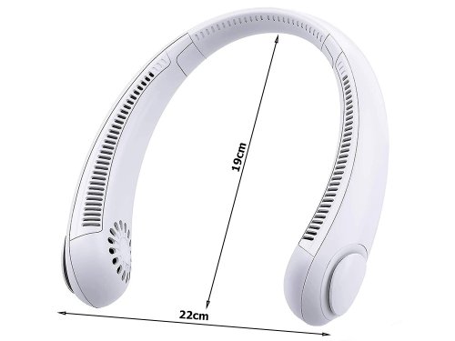 Prenosný mini ventilátor na krk