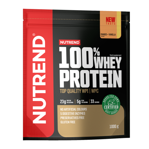100% Whey Protein Nutrend 1000g - Příchuť: vanilka