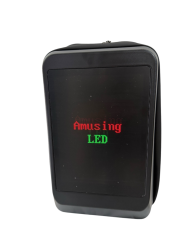 LED batoh s displejem 44×30 cm – chytrý batoh s vlastním textem a animací