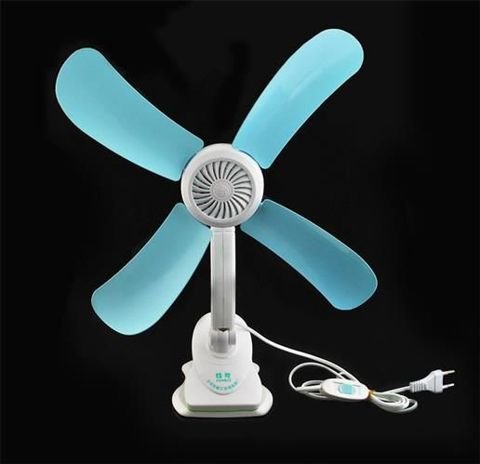 Čepelový ventilátor s klipem