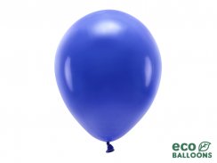 Latexové balónky pastelové Eco - tmavě modré 10ks 30cm