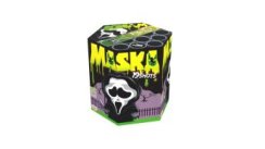 Kompaktní ohňostroj Maska 19 ran / 30 mm Kompaktní ohňostroj Maska 19 ran / 30 mm