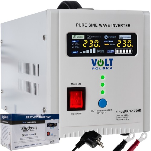 Záložný zdroj Volt 1000E 12V/230V