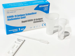 Test na koronavirus doma  Antigenný rychlotest COVID-19 Hygisun Rapid zo slin